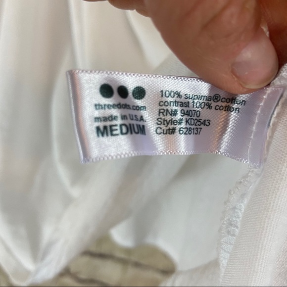 White boho long sleeve off shoulder size medium - Picture 4 of 6